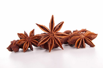 isolated star anise