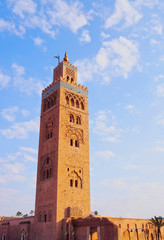 Obraz premium Koutoubia Mosque in Marrakech, Morocco