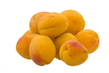 Apricots heap