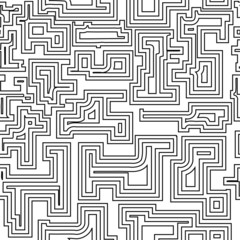 Seamless pattern with broken lines