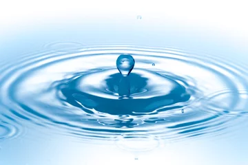 Gordijnen drop of water © kubais