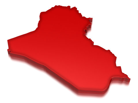 Iraq (clipping path included)