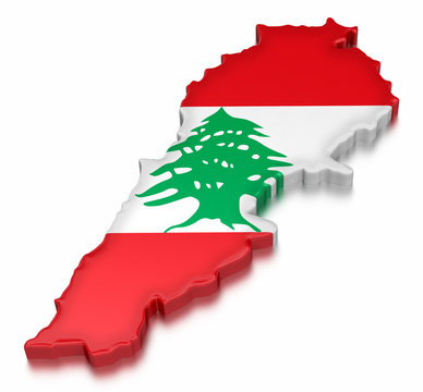Lebanon (clipping path included)
