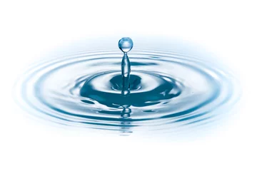 Crédence de cuisine en verre imprimé Eau drop of water