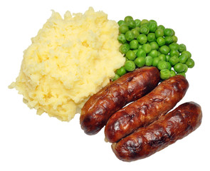 Sausages And Mashed Potato