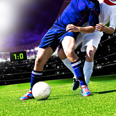 football game © Val Thoermer