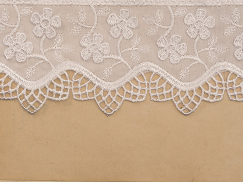 vintage background with lace