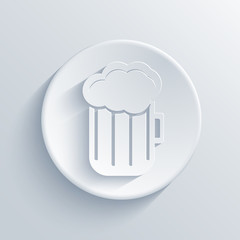 Vector light circle icon. Eps10