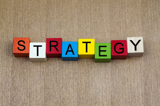Strategy - business sign