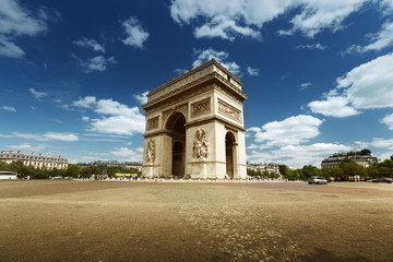 Fototapeta na wymiar Łuk Triumfalny, Paryż