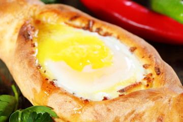 Georgian cheese pie.