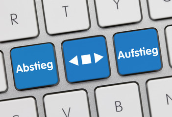 Abstieg, aufstieg tastatur