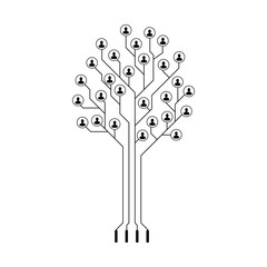 Vector community concept