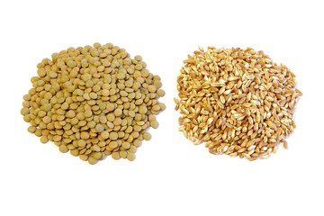 Lenticchie e farro - Green Lentils and Spelt