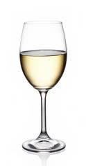 Glass of white wine