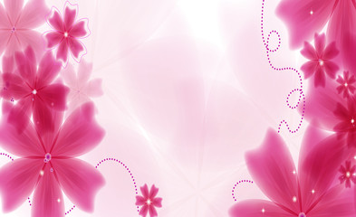 vector beautiful flower