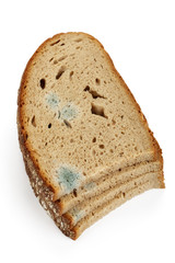 Schimmeliges Graubrot