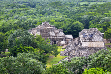 Fototapeta na wymiar Maya city of Ek Balam. Mexico.