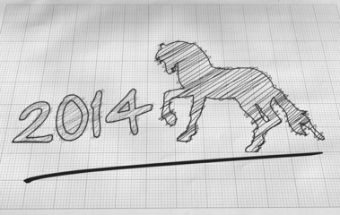 Year of horse draw