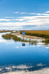 Floating  Islands on Lake Titicaca,South America, Peru