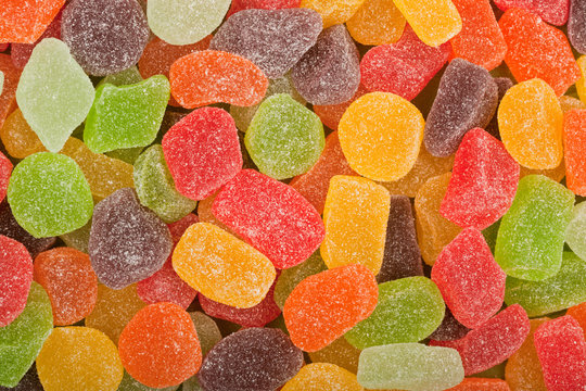 Gummy Candy Background