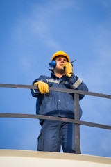 system operator in oil and gas production