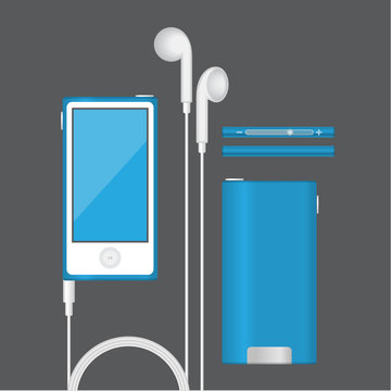 Vector ipod pda icon