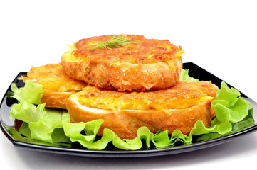 grilled sandwiches with potato