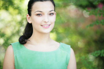 Fototapeta premium Schönes Model