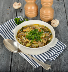 mushroom soup