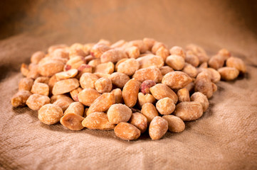 Salted peanuts