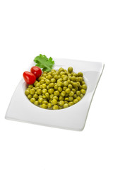 Marinated peas