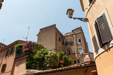 Fototapeta na wymiar Trastevere District, Rome