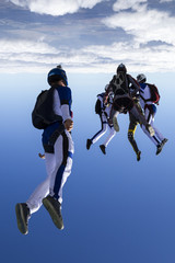 Fototapeta na wymiar Skydiving photo.