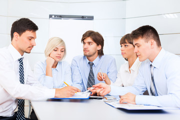 businesspeople office