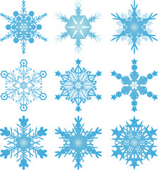 Snowflake vectors