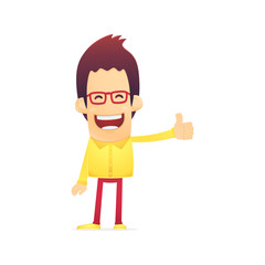 cool dude in various poses for use in advertising,