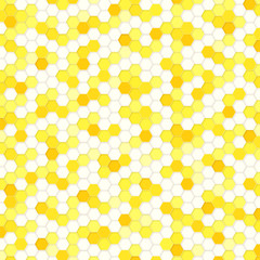 Honeycomb Background Yellow #Vector