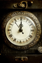 Fototapeta na wymiar Vintage clock
