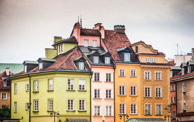 Obraz premium Warsaw old town