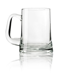 Empty beer mug