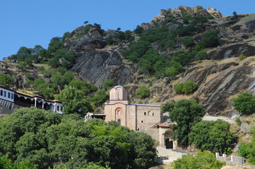 Fototapeta na wymiar Monastery Holy Archangel Michael, Varos, Prilep, Montenegro