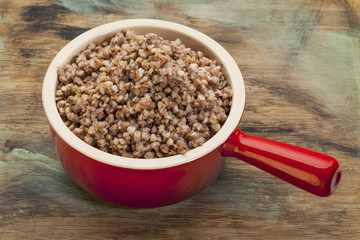 cooked buckwheat kasha