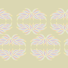 Seamless floral background pattern