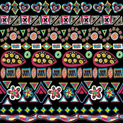 funky seamless pattern