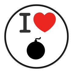 J'aime : Bombe