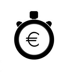 Euro dans un chronomètre