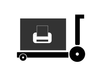 Imprimante en livraison