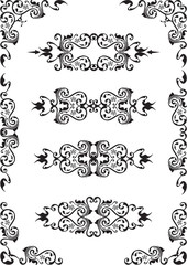 Set of design elements