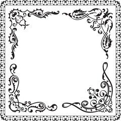 Vintage corner design